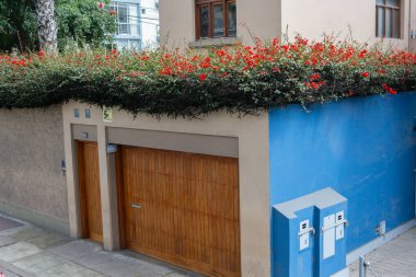 Peru 'nun başkenti Lima' daki güzel koloni binaları ve sokakları..