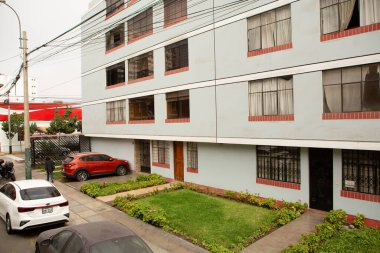 Peru 'nun başkenti Lima' daki güzel koloni binaları ve sokakları..