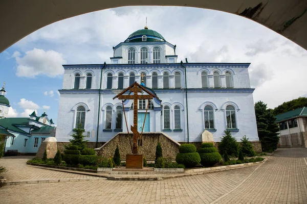 Kolostor Egy Kolostor Moldovai Köztársaságban — Stock Fotó