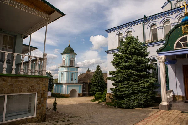 Kolostor Egy Kolostor Moldovai Köztársaságban — Stock Fotó