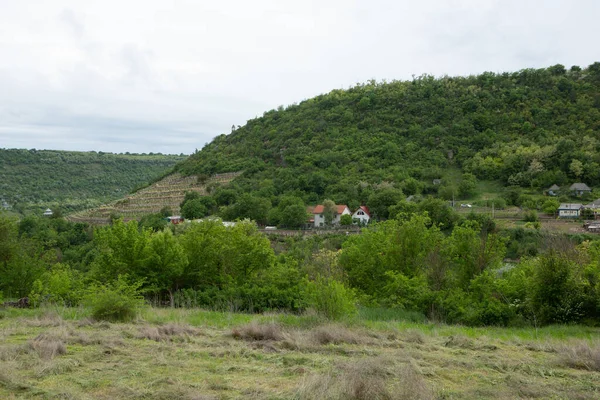 Aldeia Stroiesti Uma Cidade Rural Muito Pitoresca República Moldávia Localizada — Fotografia de Stock