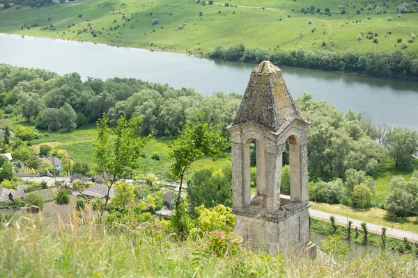 Stroiesti Köyü Moldova Cumhuriyeti Nin Dinyester Nehri Kıyısında Yer Alan — Stok fotoğraf