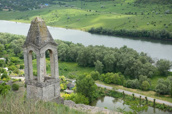 Stroiesti Köyü Moldova Cumhuriyeti Nin Dinyester Nehri Kıyısında Yer Alan — Stok fotoğraf