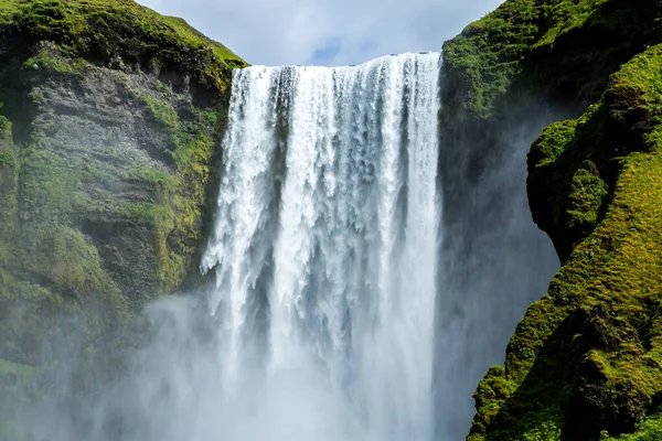 Very Beautiful Landscape Iceland Summer Innocent Nature Volcanic Island — Zdjęcie stockowe