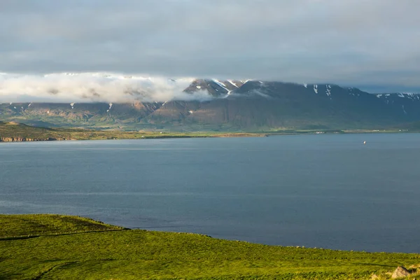 Paisagem Muito Bonita Islândia Verão Natureza Inocente Numa Ilha Vulcânica — Fotografia de Stock