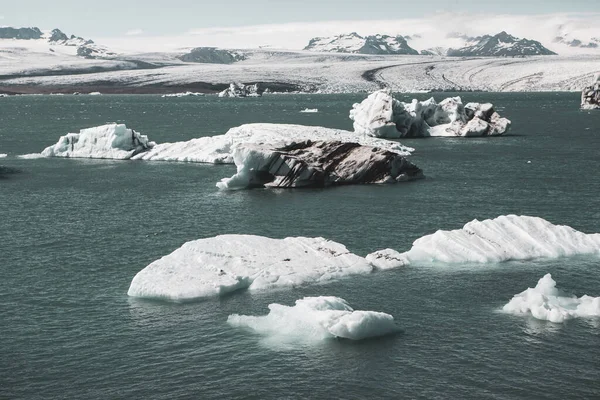 Picturesque Landscape Green Nature Iceland Summer Image Very Quiet Innocent — Fotografia de Stock