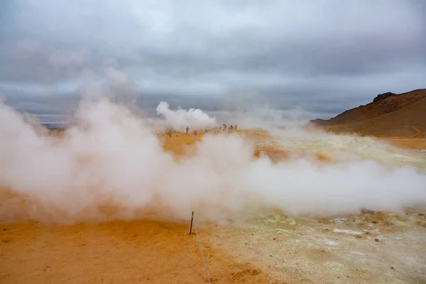 Художній Пейзаж Зеленою Природою Ісландії Влітку Зображення Дуже Тихим Невинним — стокове фото