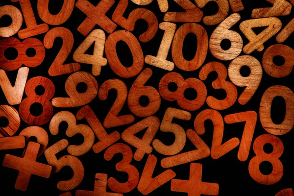 Background or texture of numbers. Finance data concept. Mathematic. Seamless pattern with numbers. Finance concept.