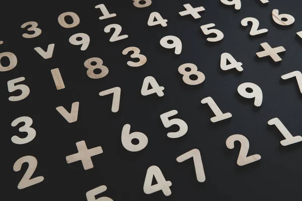 Background or texture of numbers. Finance data concept. Mathematic. Seamless pattern with numbers. Finance concept.