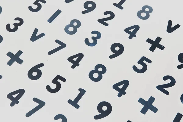 Background Texture Numbers Finance Data Concept Mathematic Seamless Pattern Numbers — Stock fotografie