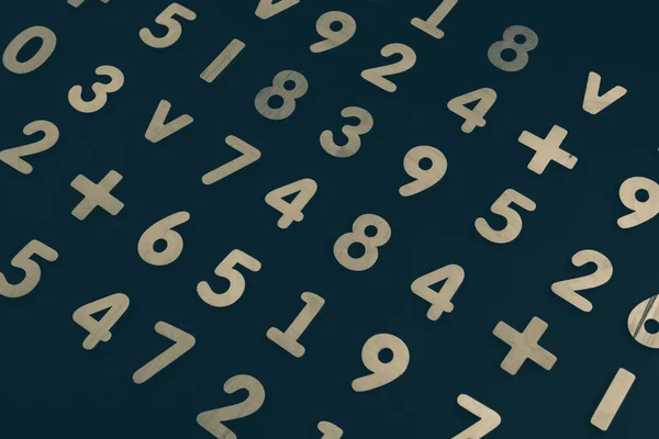 Background Texture Numbers Finance Data Concept Mathematic Seamless Pattern Numbers — Fotografia de Stock