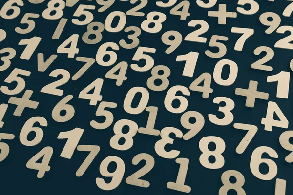 Background Texture Numbers Finance Data Concept Mathematic Seamless Pattern Numbers — Stok fotoğraf