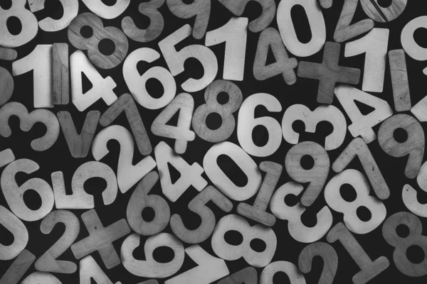 Background Texture Numbers Finance Data Concept Mathematic Seamless Pattern Numbers — Foto de Stock