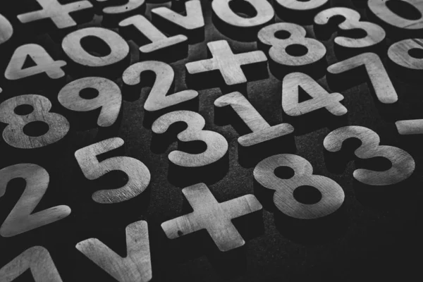 Background Texture Numbers Finance Data Concept Mathematic Seamless Pattern Numbers — ストック写真