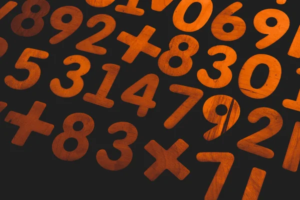 Background Texture Numbers Finance Data Concept Mathematic Seamless Pattern Numbers —  Fotos de Stock