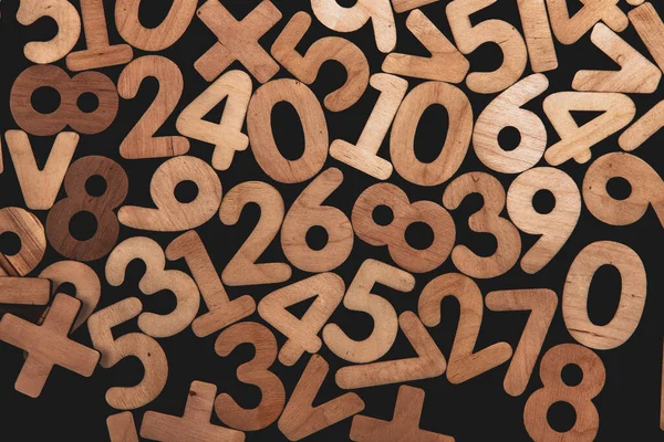 Background Texture Numbers Finance Data Concept Mathematic Seamless Pattern Numbers — Stock Fotó