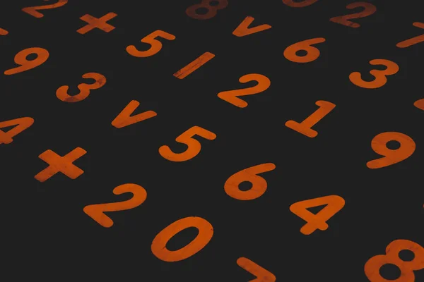 Background Texture Numbers Finance Data Concept Mathematic Seamless Pattern Numbers — ストック写真