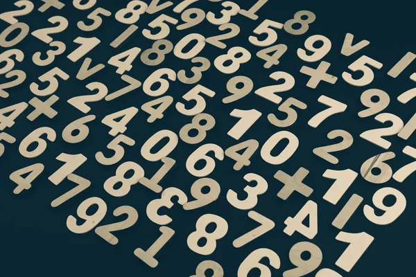 Background Texture Numbers Finance Data Concept Mathematic Seamless Pattern Numbers — Stock Fotó