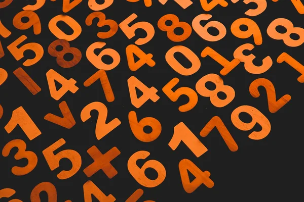 Background Texture Numbers Finance Data Concept Mathematic Seamless Pattern Numbers — Stock fotografie