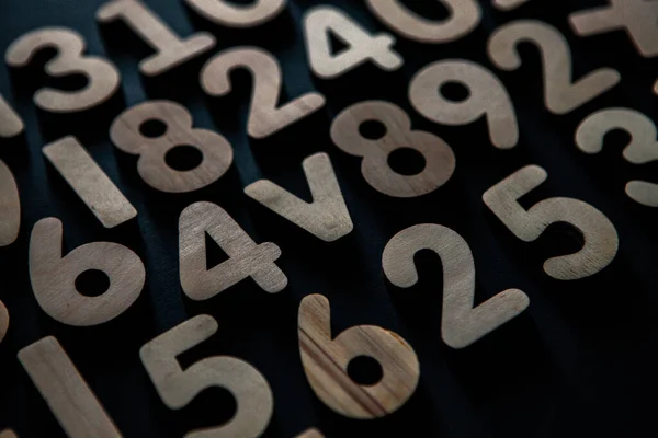 Background or texture of numbers. Finance data concept. Mathematic. Seamless pattern with numbers. Finance concept.