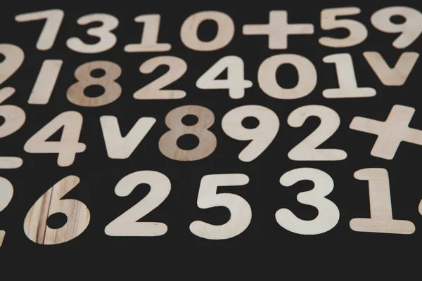 Background Texture Numbers Finance Data Concept Mathematic Seamless Pattern Numbers — Photo