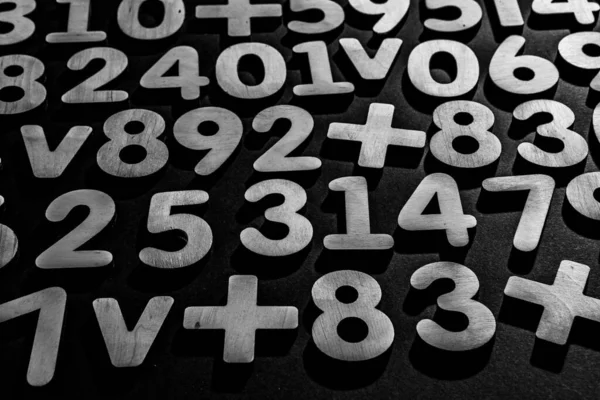Background Texture Numbers Finance Data Concept Mathematic Seamless Pattern Numbers — Stok fotoğraf