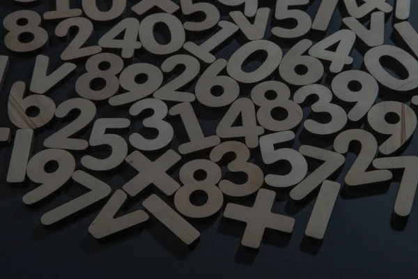 Background Texture Numbers Finance Data Concept Mathematic Seamless Pattern Numbers — Stockfoto