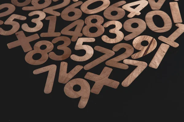 Background Texture Numbers Finance Data Concept Mathematic Seamless Pattern Numbers — 스톡 사진