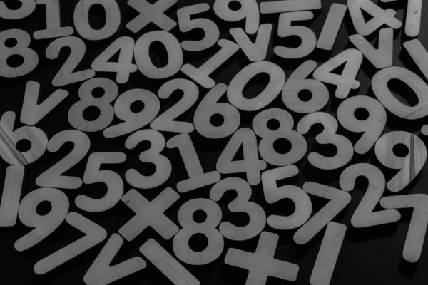 Background or texture of numbers. Finance data concept. Mathematic. Seamless pattern with numbers. Finance concept.