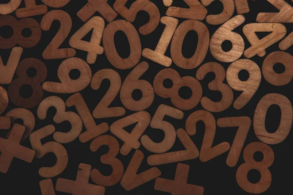 Background Texture Numbers Finance Data Concept Mathematic Seamless Pattern Numbers — 图库照片