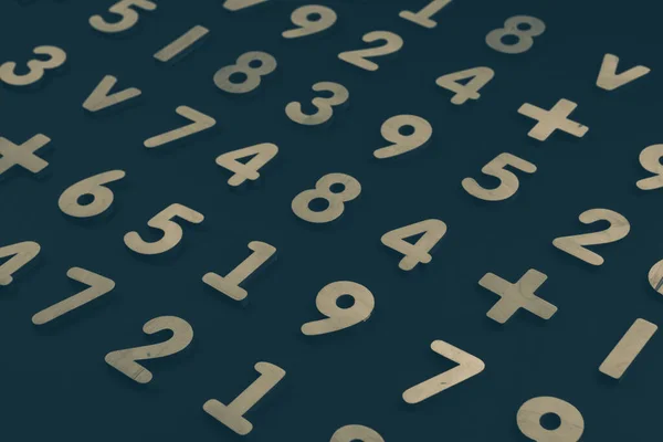 Background Texture Numbers Finance Data Concept Mathematic Seamless Pattern Numbers — 스톡 사진