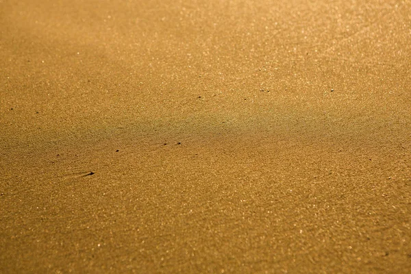 Hintergrund Mit Goldenem Sand Der Küste Der Insel Kreta Abstrakte — Stockfoto