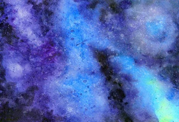 별들로 이루어진 밤하늘 색으로칠 — 스톡 사진