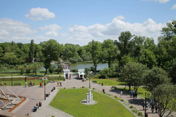 Inowrocaw Una Città Della Polonia Facente Parte Del Voivodato Della — Foto Stock