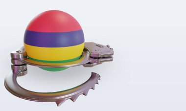 Mauritius bayrağını sol görüşe kelepçele