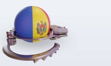 Moldova bayrağını sol görüşe kelepçele