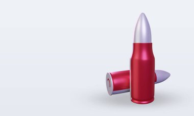 3D Malta mermisi sağ görüşü görüntülüyor