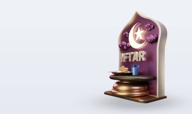 3d ramazan iftar simgesi düzgün görüntüleniyor