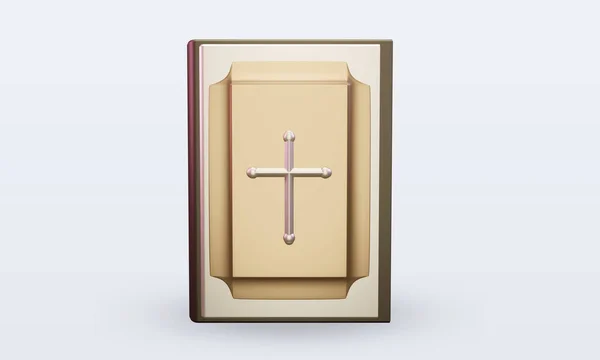 Icono Pascua Biblia Representación Vista Frontal — Foto de Stock