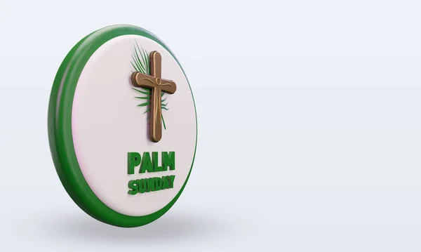 Palm Synday Paskalya Simgesi Sol Görünümü Görüntülüyor — Stok fotoğraf