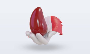 3D Dünya Kan Bağışı Günü Peru bayrağını dalgalandırıyor