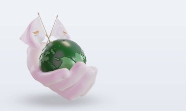 3d Dünya Ortamı Günü Kıbrıs bayrağı sol görüşü yansıtıyor