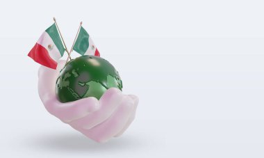 3d. Dünya Çevre Günü Meksika bayrağı sol görüşü yansıtıyor