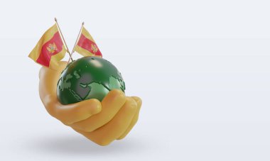 3d. Dünya Çevre Günü Karadağ bayrağı sola bakıyor