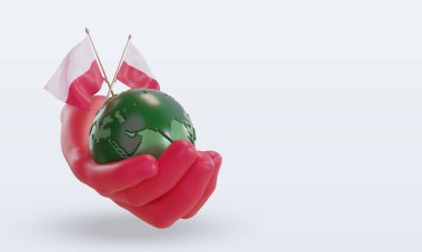 3d. Dünya Çevre Günü Polonya bayrağı sol görüşü yansıtıyor
