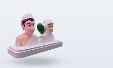 3d Hac Cezayir bayrağını seviyor.