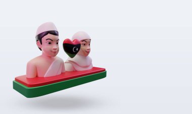 3d hacı sol görüşlü Libya bayrağını seviyor