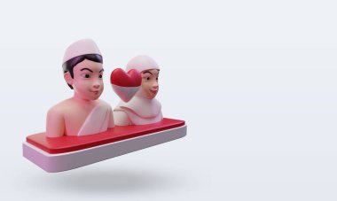 3d hac Monako bayrağını sol görüşe çevirerek seviyor