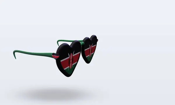 Сонцезахисних Окулярів Любить Кенію — стокове фото
