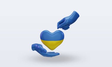 3D Bağış Günü Ukrayna bayrağını ön plana çıkarıyor
